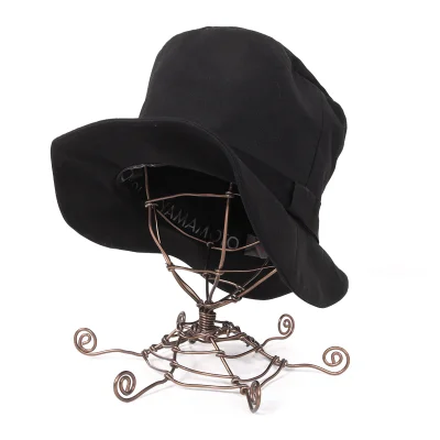 Yohji Yamamoto NOIR Wool Gaba Taping Bucket Hat