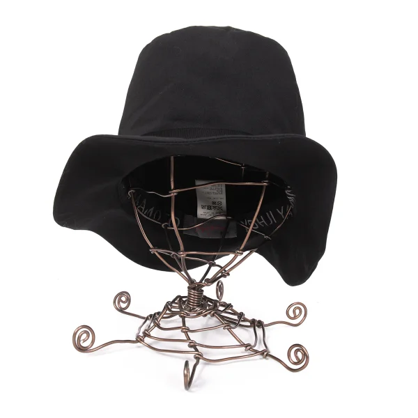 Yohji Yamamoto NOIR Wool Gaba Taping Bucket Hat K-167114_002