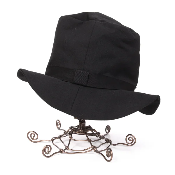 Yohji Yamamoto NOIR Wool Gaba Taping Bucket Hat K-167114_003