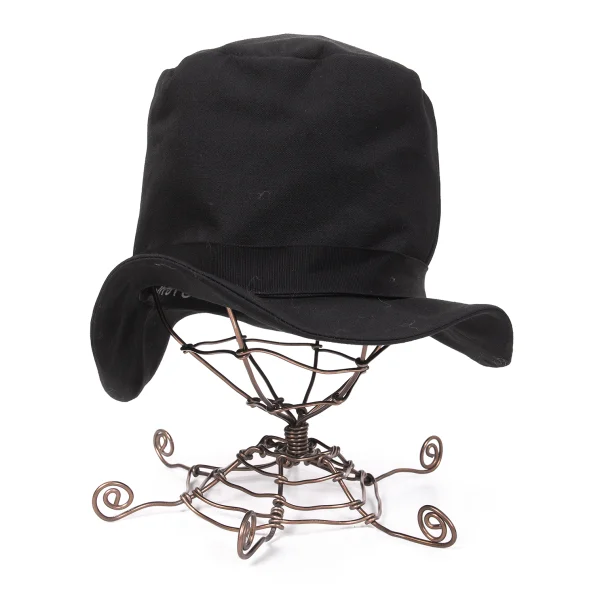 Yohji Yamamoto NOIR Wool Gaba Taping Bucket Hat K-167114_004