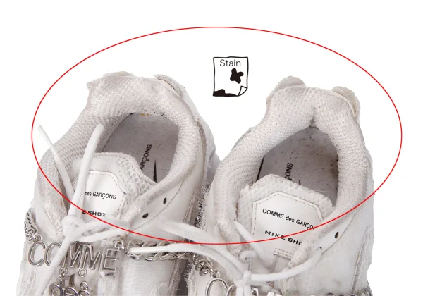 COMME des GARCONS×NIKE Shox Logo Chain Sneakers K-167115_016