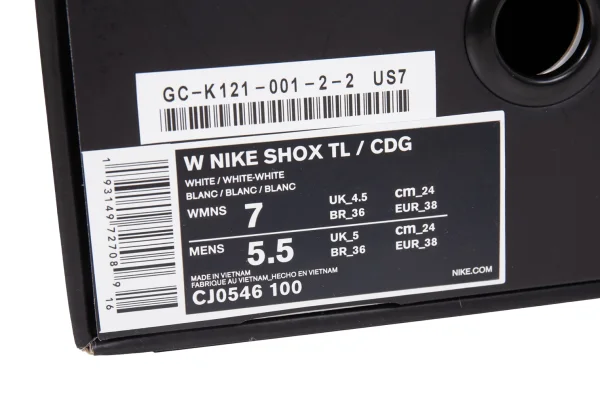 COMME des GARCONS×NIKE Shox Logo Chain Sneakers K-167115_018