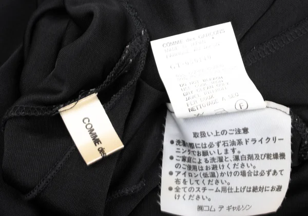 COMME des GARCONS See-through Slit Sleeveless Dress K-167116_011