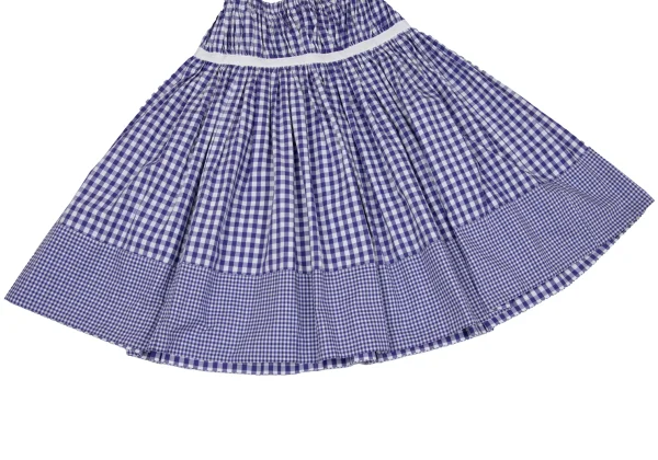 tricot COMME des GARCON Taping Check Skirt K-167119_005