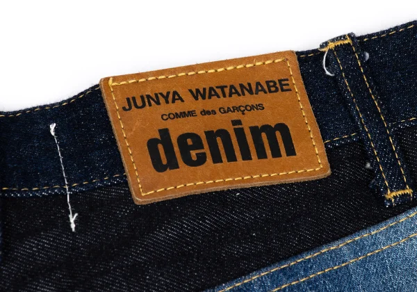 JUNYA WATANABE CAOMME des GARCONS denim Patchwork Skirt K-167122_010