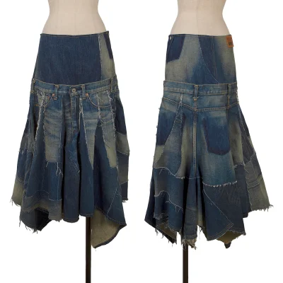 JUNYA WATANABE COMME des GARCONS denim Remake Denim Skirt