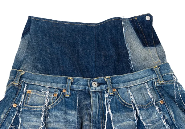 JUNYA WATANABE COMME des GARCONS denim Remake Denim Skirt K-167123_003