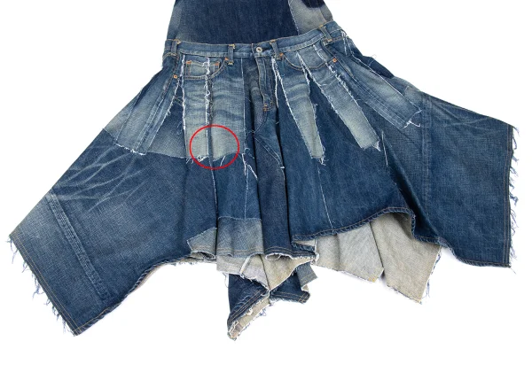 JUNYA WATANABE COMME des GARCONS denim Remake Denim Skirt K-167123_008
