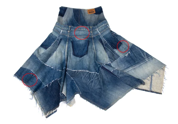 JUNYA WATANABE COMME des GARCONS denim Remake Denim Skirt K-167123_011
