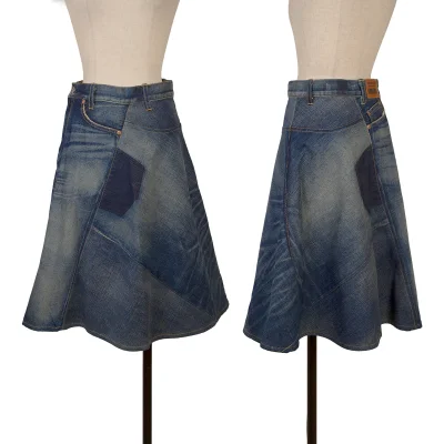 JUNYA WATANABE COMME des GARCONS denim Remake Denim Skirt