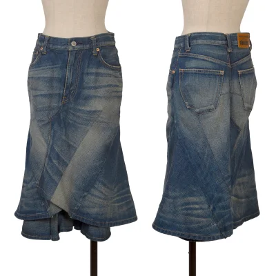 JUNYA WATANABE COMME des GARCONS denim Remake Denim Skirt