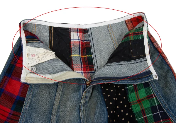 JUNYA WATANABE COMME des GARCONS denim Multi Switching Skirt K-167128_011