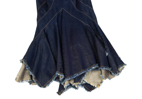 JUNYA WATANABE COMME des GARCONS denim Lame Weave Skirt K-167129_004