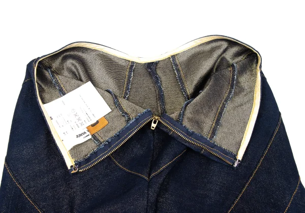 JUNYA WATANABE COMME des GARCONS denim Lame Weave Skirt K-167129_007