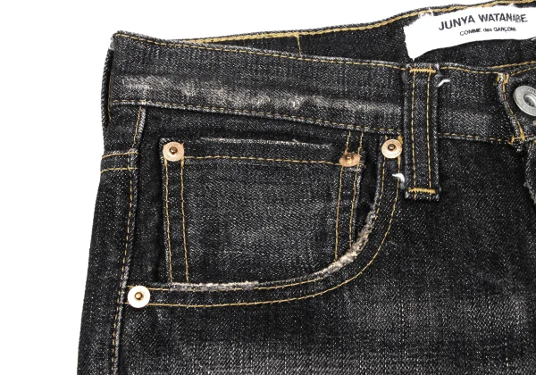 JUNYA WATANABE COMME des GARCONS denim Crushed Selvedge Straight Jeans K-167130_004