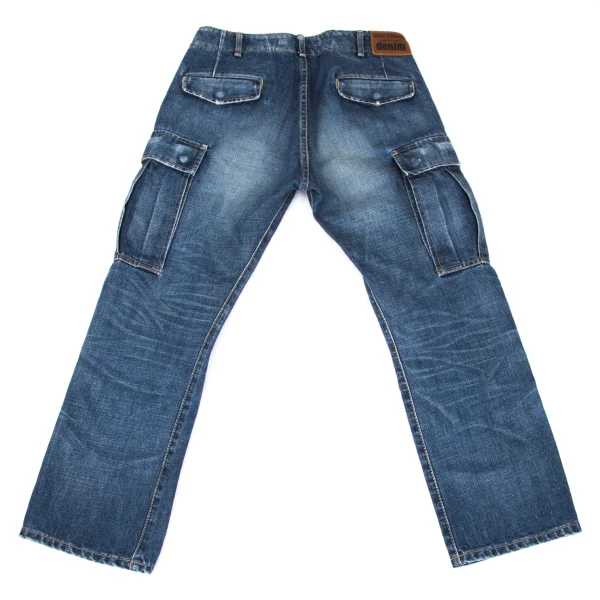 JUNYA WATANABE COMME des GARCONS denim Camo Print Inside Denim Cargo Pants K-167131_009