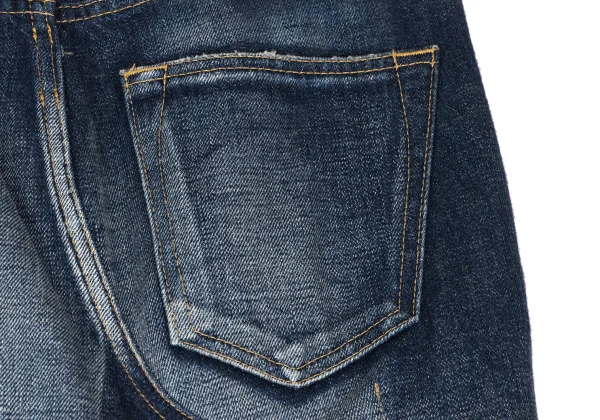 JUNYA WATANABE COMME des GARCONS Mixed-material Tiered Denim Mermaid Skirt K-167135_015