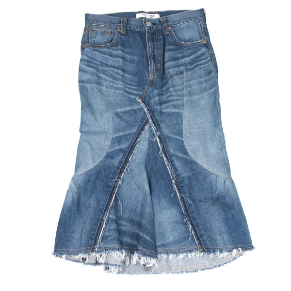 JUNYA WATANABE COMME des GARCONS Cutting Denim Mermaid Skirt K-167136_002