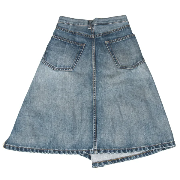 JUNYA WATANABE COMME des GARCONS Front And Rear Flip Design Denim Skirt K-167138_002