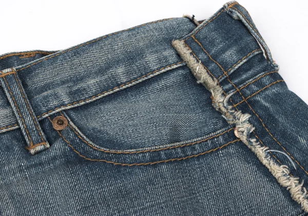 JUNYA WATANABE COMME des GARCONS Front And Rear Flip Design Denim Skirt K-167138_009