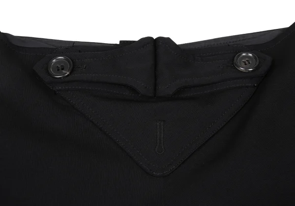 JUNYA WATANABE COMME des GARCONS Reconstructed Wool Gabardine Trench Pants K-167140_011