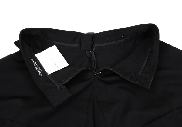 JUNYA WATANABE COMME des GARCONS Wool Gaba Trench Reconstructed Flared Skirt K-167142_013