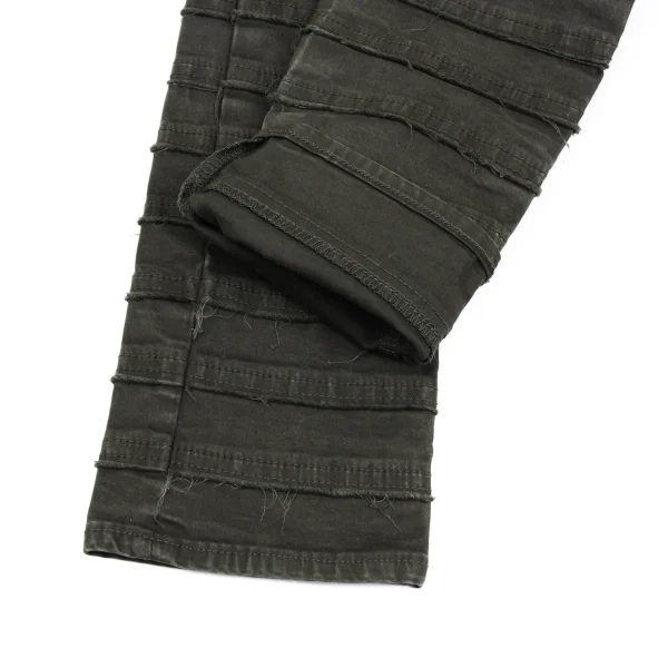 UNDERCOVER Cotton Patchwork Skinny Pants K-167147_007