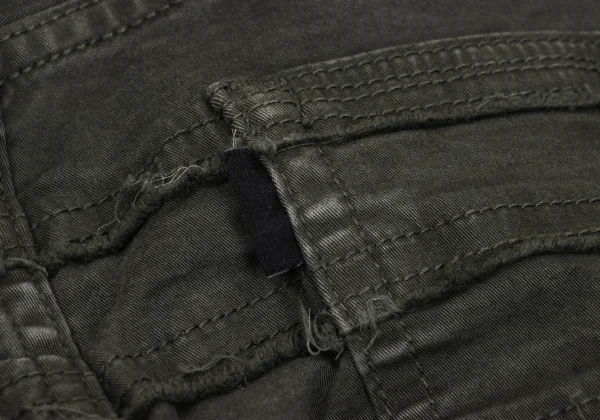 UNDERCOVER Cotton Patchwork Skinny Pants K-167147_010