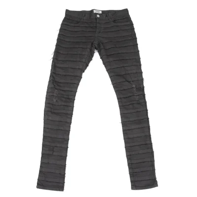 UNDERCOVER Cotton Patchwork Skinny Pants