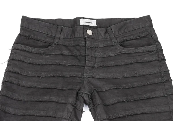 UNDERCOVER Cotton Patchwork Skinny Pants K-167148_002