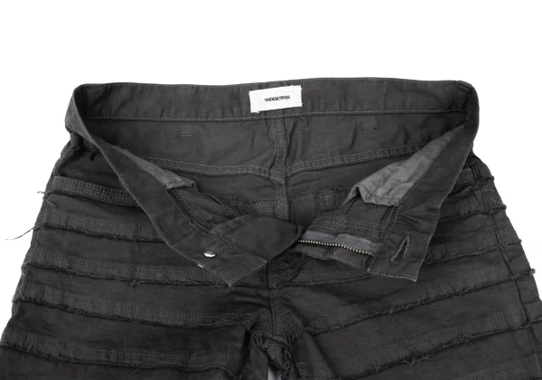 UNDERCOVER Cotton Patchwork Skinny Pants K-167148_005
