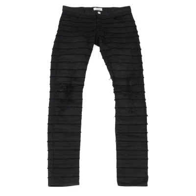 UNDERCOVER Cotton Patchwork Skinny Pants