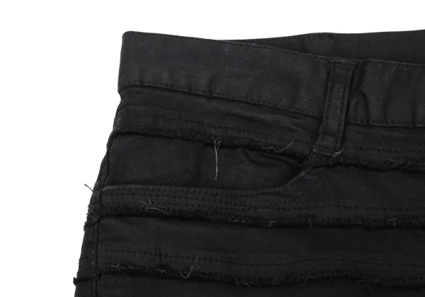 UNDERCOVER Cotton Patchwork Skinny Pants K-167149_004