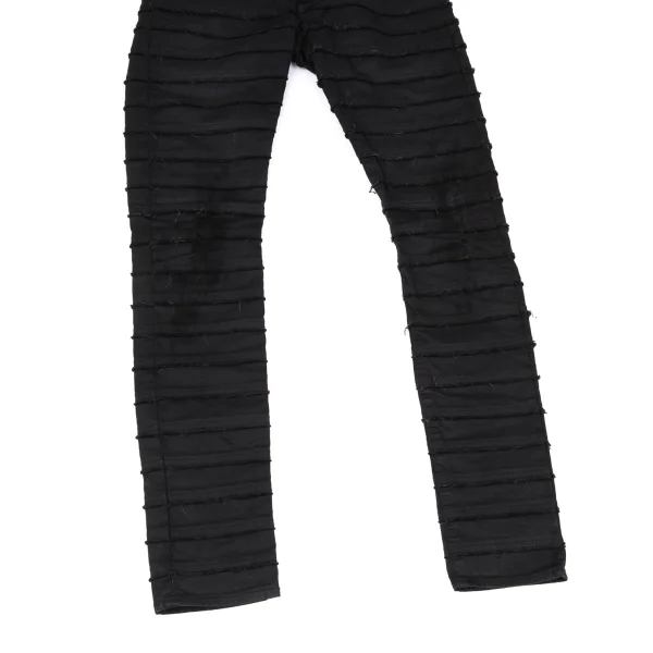 UNDERCOVER Cotton Patchwork Skinny Pants K-167149_006
