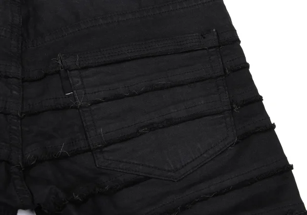 UNDERCOVER Cotton Patchwork Skinny Pants K-167149_009