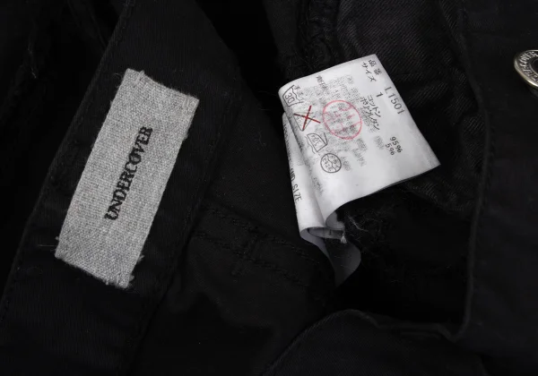 UNDERCOVER Cotton Patchwork Skinny Pants K-167149_013