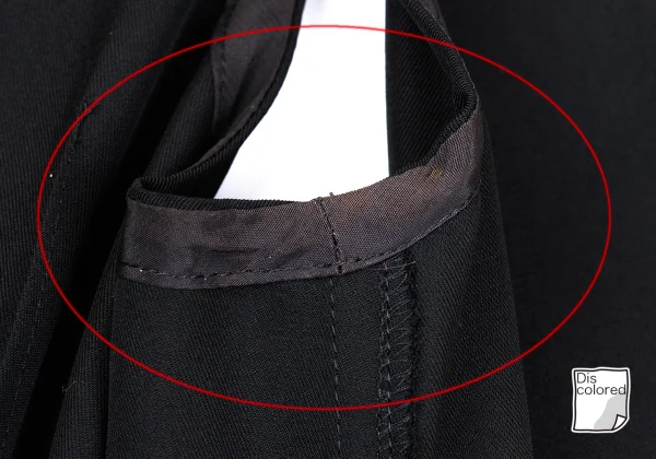 Y's Wool Gaba Vest Design Dress K-167155_010