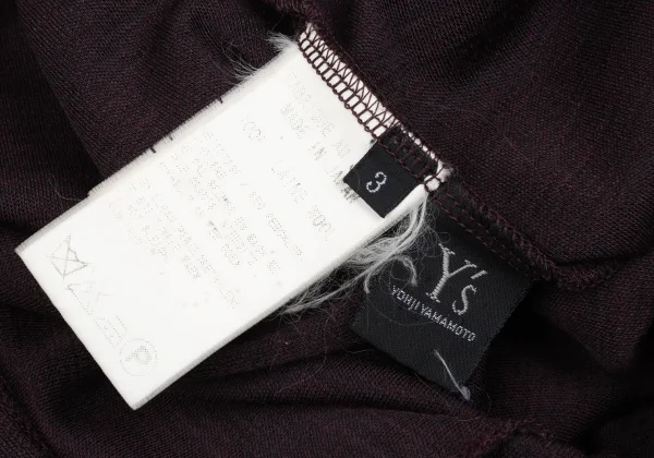 Y's Turtle Neck Wool Top K-167157_016