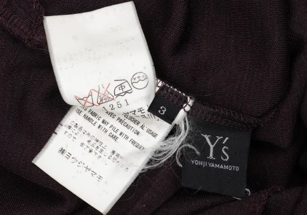 Y's Turtle Neck Wool Top K-167157_017