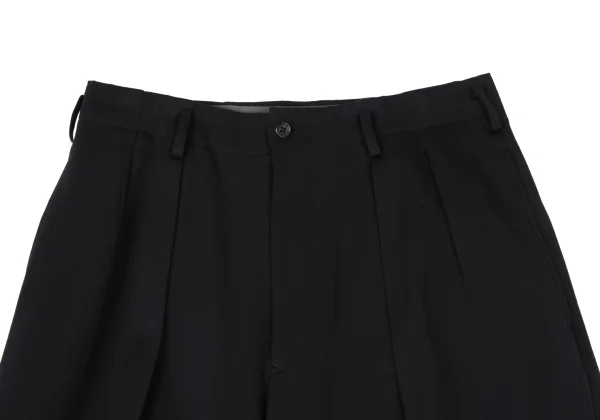 Y's Wool Tuck Wide Pants K-167158_002