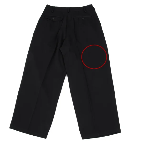 Y's Wool Tuck Wide Pants K-167158_010