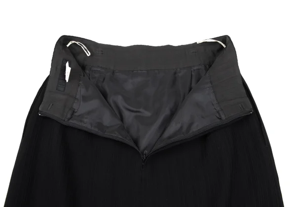 ALFASPIN Wool Stripe Jacquard Long Skirt K-167162_011