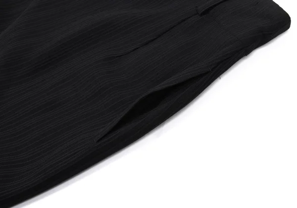 ALFASPIN Wool Stripe Jacquard Long Skirt K-167162_013