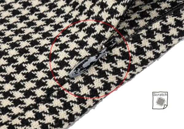 ato Wool Blend Houndstooth Tapered Pants K-167165_004