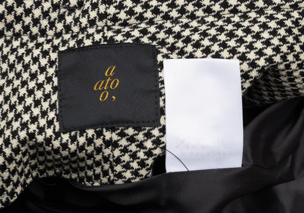 ato Wool Blend Houndstooth Tapered Pants K-167165_011