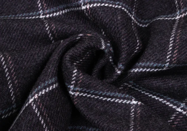 ETRO Wool Lining Paisley Check Jacket K-167169_016