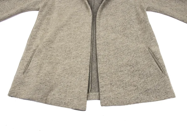 Y's Wool Blend Buttonless Knit Jacket K-167170_007