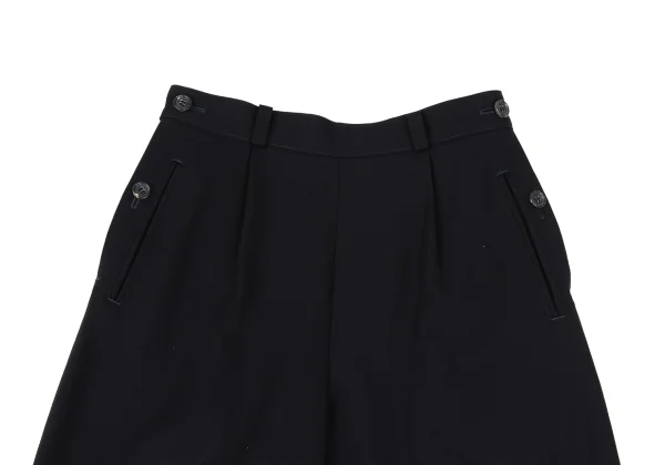 Y's Wool Gabardine Side Button Pants K-167171_002