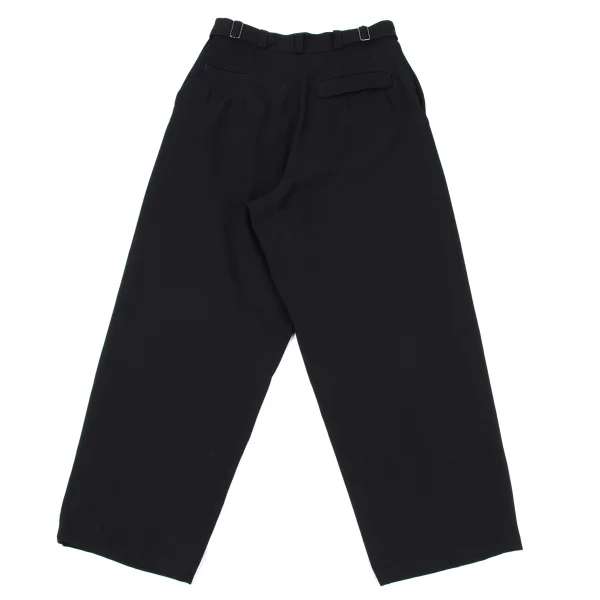 Y's Wool Gabardine Side Button Pants K-167171_009