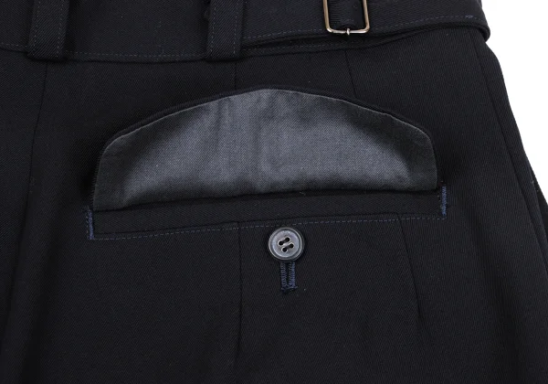Y's Wool Gabardine Side Button Pants K-167171_012